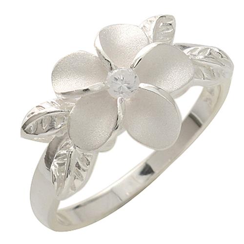 Plumeria Ring flower ring