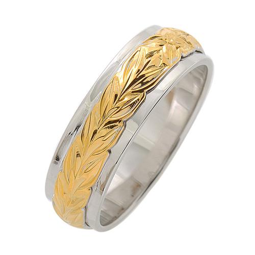 hawaiian heirloom ring silver scroll ring