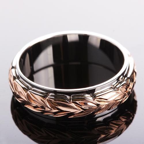 hawaiian heirloom ring silver scroll ring